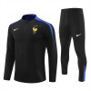 Frankrijk Trainingsjack Pak 2024-25 Zwarte